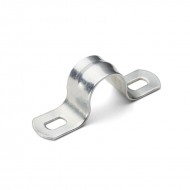 Cкоба металлическая двухлапковая