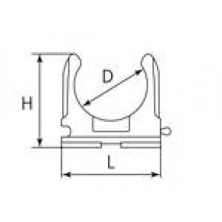 КВТ Крепеж-клипса 16 (мин партия 100 шт.) 43518 KVT КВТ Крепеж-клипса 16 (мин партия 100 шт.) 43518 KVT