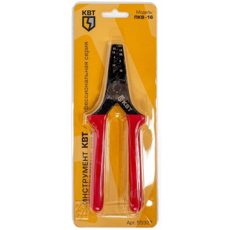 КВТ Пресс-клещи ПКВ-16 55927 KVT КВТ Пресс-клещи ПКВ-16 55927 KVT