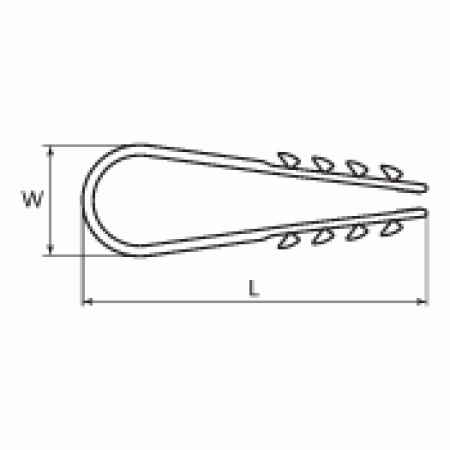 КВТ Дюбель-хомут ДХ 5–10 56866 (цена за уп.) KVT КВТ Дюбель-хомут ДХ 5–10 56866 (цена за уп.) KVT