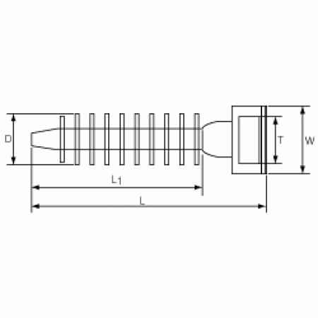 КВТ База дюбельная БД 6х35 61082 (цена за уп.) KVT КВТ База дюбельная БД 6х35 61082 (цена за уп.) KVT