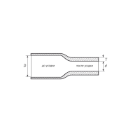КВТ Термоусаживаемя трубка в евро-боксе Т-BOX-4/2 (синяя) 65596 KVT