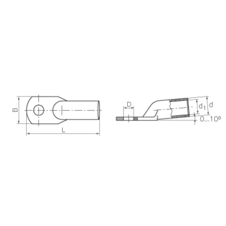 КВТ Наконечник кабельный медный луженый ТМЛс 1.5–4 (мин партия 100 шт.) 78595 KVT КВТ Наконечник кабельный медный луженый ТМЛс 1.5–4 (мин партия 100 шт.) 78595 KVT