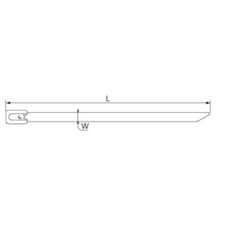 КВТ Стяжка стальная СКС (316) 4.6x100 (мин партия 100 шт.) 79372 KVT КВТ Стяжка стальная СКС (316) 4.6x100 (мин партия 100 шт.) 79372 KVT