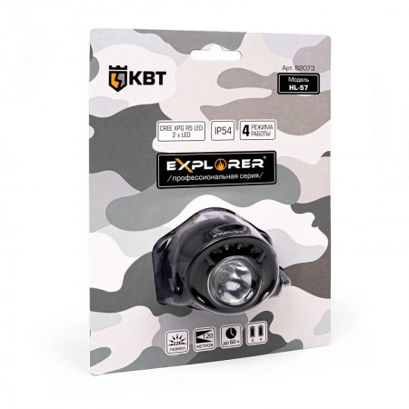 КВТ Фонарик налобный КВТ Фонарик налобный