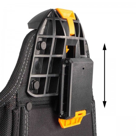 КВТ Сумка поясная модульная на клипсе СМ-01 83135 KVT КВТ Сумка поясная модульная на клипсе СМ-01 83135 KVT