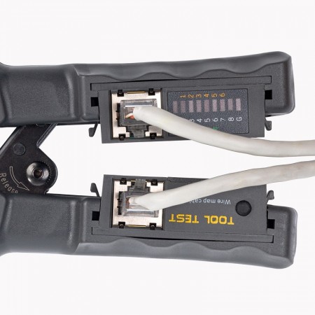 КВТ Кримпер для обжима RJ-разъемов JT-03T 84493 KVT КВТ Кримпер для обжима RJ-разъемов JT-03T 84493 KVT