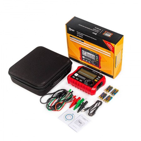 КВТ Тестер параметров УЗО и петли фаза-ноль цифровой KT 5910 серия PROLINE 87241 KVT КВТ Тестер параметров УЗО и петли фаза-ноль цифровой KT 5910 серия PROLINE 87241 KVT