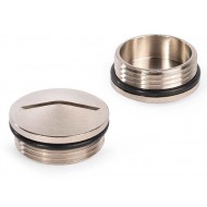 КВТ Заглушка латунная ОКМ-M25 (мин партия 20 шт.) Fortisflex 88667 KVT